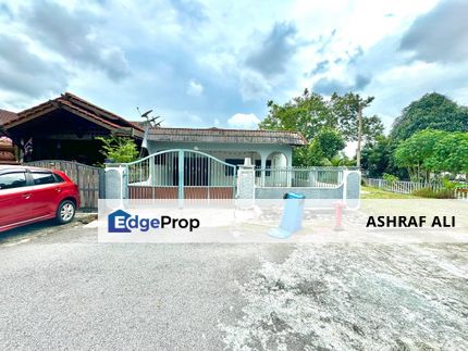 FACING OPEN Single Storey End Lot, Seksyen 17 , Selangor, Shah Alam