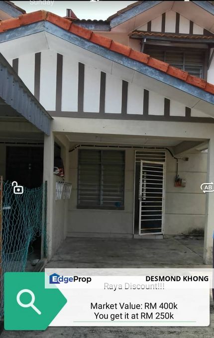 Only RM 250k + Double Storey Terrace House + Salak Perdana + 60% Discount + Lowest Price, Selangor, Sepang