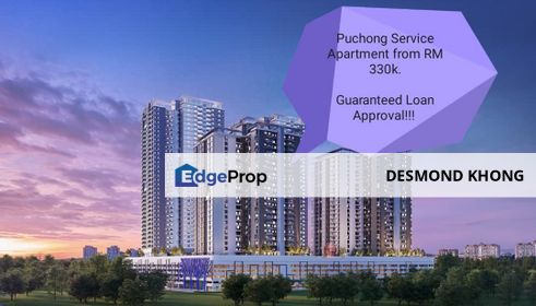Affordable Serviced Residence + Guaranteed Loan Approval + Puchong + Office + Residential + Best IGCSE Schools & Transportation Connections, Selangor, Puchong