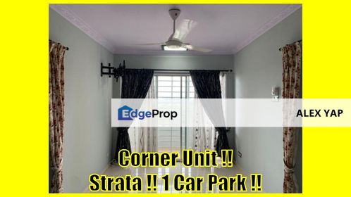 Corner Unit!! Fully Renovated With Kitchen Cabinet!! Strata Ready!!, Selangor, Rawang