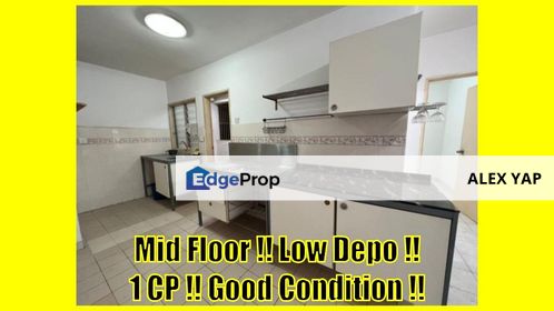 Below Market!! 100% Full Loan!! 1 Car Park!! Damansara Perdana PJ!!, Selangor, Damansara Perdana