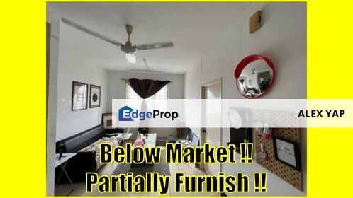 Partially Furnish!! Freehold!! 2 Car Parks!! Near LRT & Mydin Market!!, Selangor, USJ