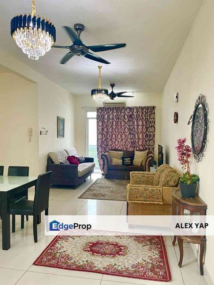 Corner Unit | Saville @ The Park, Bangsar For Sale | Renovated | Near MRT | Fully-Furnished | Freehold | 3 Room 2 Bathroom | 1650 Sqf | 2 Car Parks, Kuala Lumpur, Bangsar South