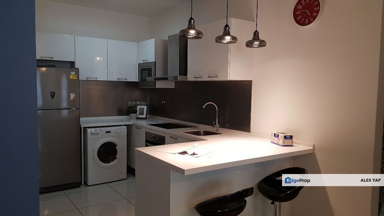 Good Condition | M Suite@Jln Ampang Condominium For Sale | ID Renovated | Fully Furnished | Freehold | Near MRT , Kuala Lumpur, KL City