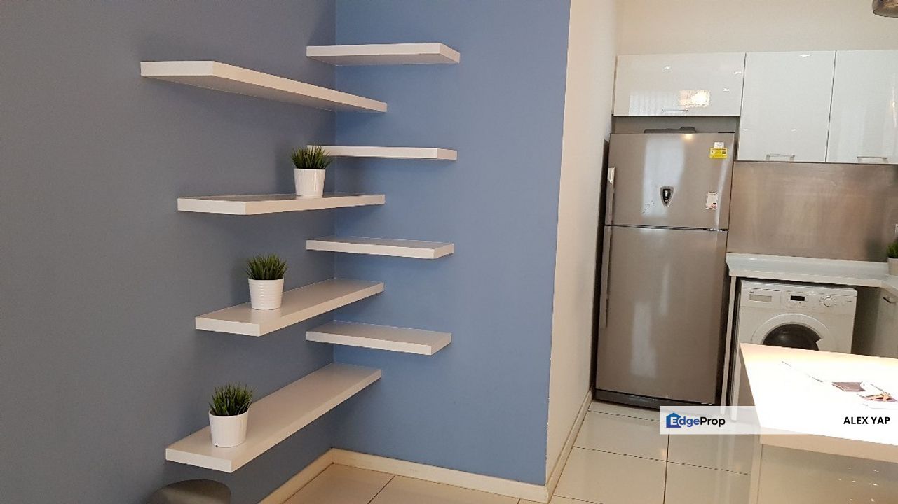 Good Condition | M Suite@Jln Ampang Condominium For Sale | ID Renovated | Fully Furnished | Freehold | Near MRT , Kuala Lumpur, KL City