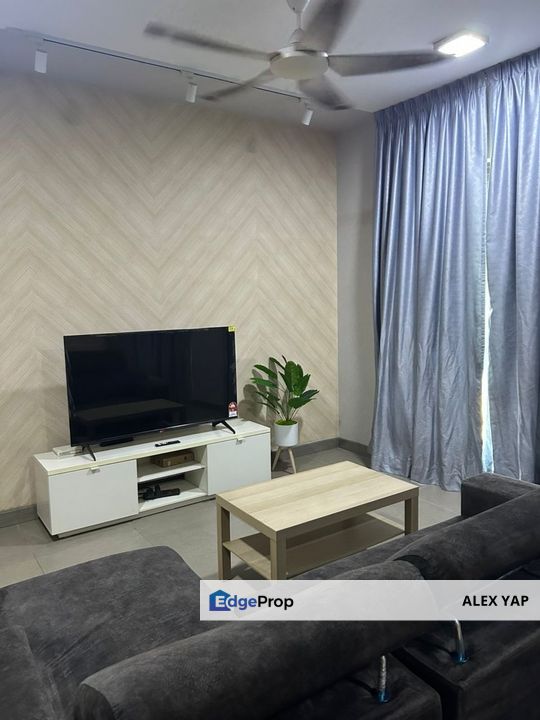 Available Now ！Move in Condition | Suite Enesta Kepong For Rent | Renovated | Fully-Furnished | 5 MIN TO MRT DIRECT LINK TRX | FREE WIFI 300MBPS, Kuala Lumpur, Kepong