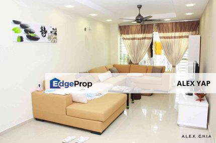 Available Sri Jati 2 Condo For Sale | Fully Furnishied Fully Renovated | Balcony | FREEHOLD | 4 ROOMS 2 BATHROOMS | Prime Location | Move in Condition, Kuala Lumpur, Jalan Klang Lama (Old Klang Road)