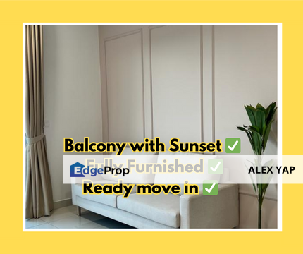 Inspirasi Mont Kira/ Condominium/ Ready to move in/ Fully Furnished/ Balcony with Sunset View/ Rent/ Sewa, Kuala Lumpur, Mont Kiara