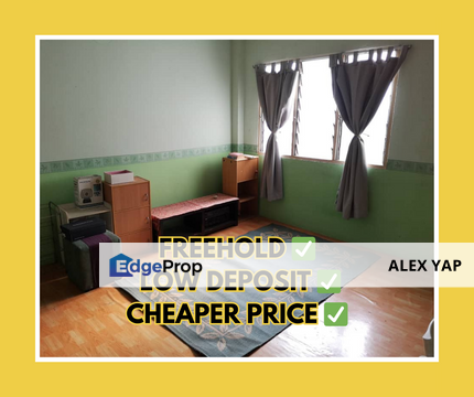 Sri Meranti Flat/ Bandar Sri Damansara/ Freehold/ Low Deposit/ Cheaper Price/ Level 4/ Partially Furnished/ Sale, Selangor, Bandar Sri Damansara