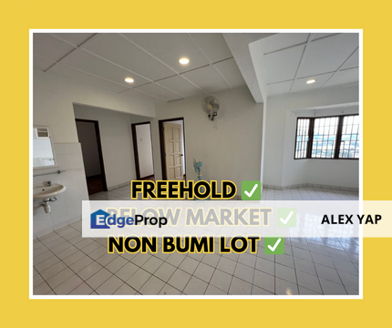 Apartment Desa Dua !! Freehold !! Below Market !! Low Deposit !! Full Loan !! Non Bumi Lot !, Kuala Lumpur, Kepong