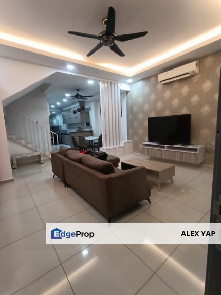 Double Storey Landed House Acacia Park @ Bandar Tasik Puteri Rawang for Rent / Rumah Teres Sewa  Rental 18x75, Selangor, Rawang