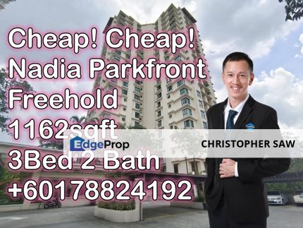 Nadia Parkfront Desa Park City Kuala Lumpur Condominium For Sale, Kuala Lumpur, Desa Parkcity