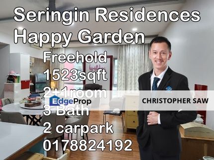 Seringin Residences Happy Garden KL Luxury Condo for Sale, Kuala Lumpur, Kuchai Lama