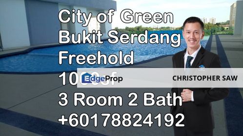 City of Green Bukit Serdang Seri Kembangan Selangor Condo For Sale, Selangor, Seri Kembangan