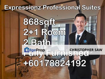 Expressionz Professional Suites Jalan Tun Razak Titiwangsa Kuala Lumpur Luxury Condo For Sale, Kuala Lumpur, KL City