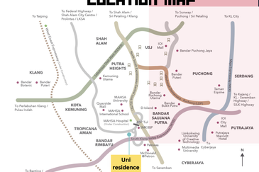 Arcadia Residence Saujana Putra Bandar Rimbayu / Walking Distance to MAHSA University & Hospital