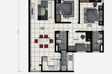Arcadia Residence Saujana Putra Bandar Rimbayu / Walking Distance to MAHSA University & Hospital