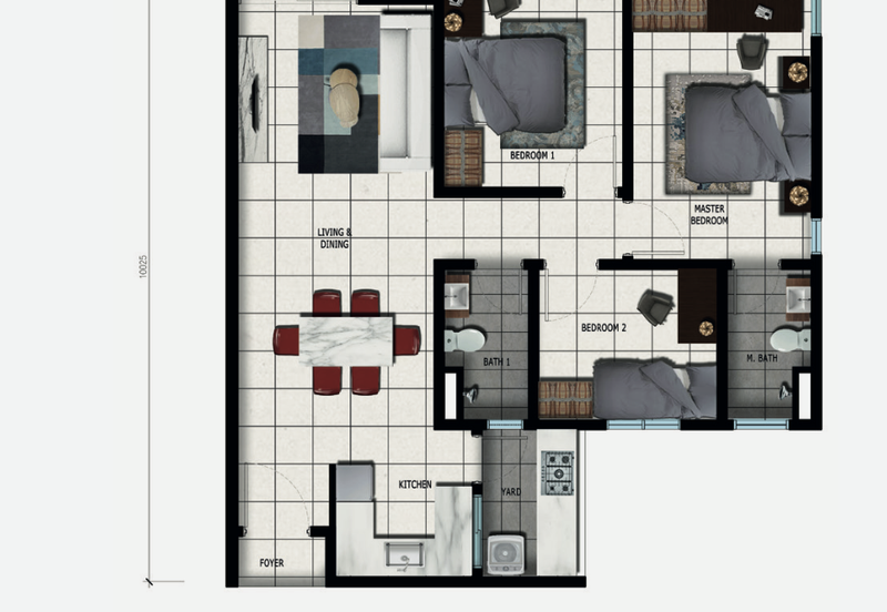 Arcadia Residence Saujana Putra Bandar Rimbayu / Walking Distance to MAHSA University & Hospital