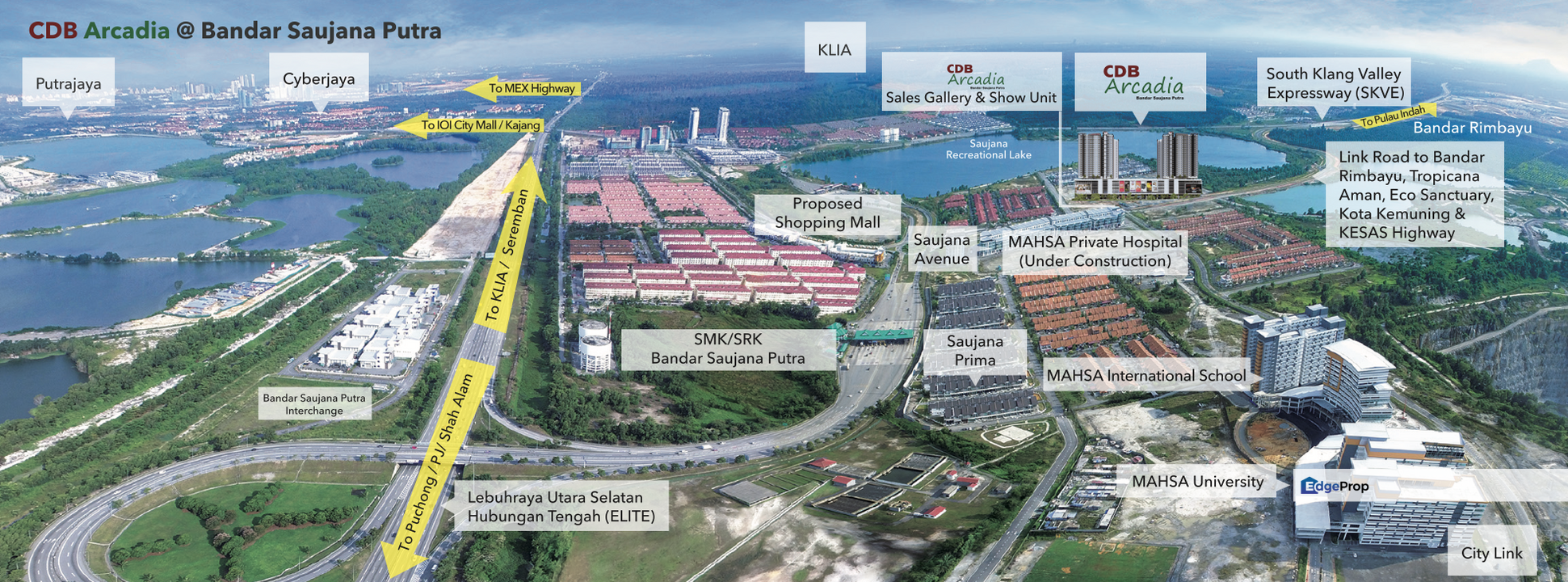 Arcadia Residence Saujana Putra Bandar Rimbayu / Walking Distance to MAHSA University & Hospital, Selangor, Kuala Langat