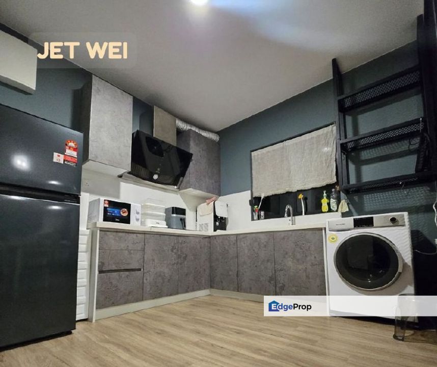 Huni Residence Eco Ardence 1000Sqft 3 Bedroom 2 Bathroom Fully Furniture, Selangor, Setia Alam/Alam Nusantara