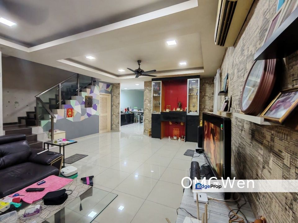 Aman Perdana Klang Double Storey Semi D house For Rent Partially Furniture, Selangor, Klang