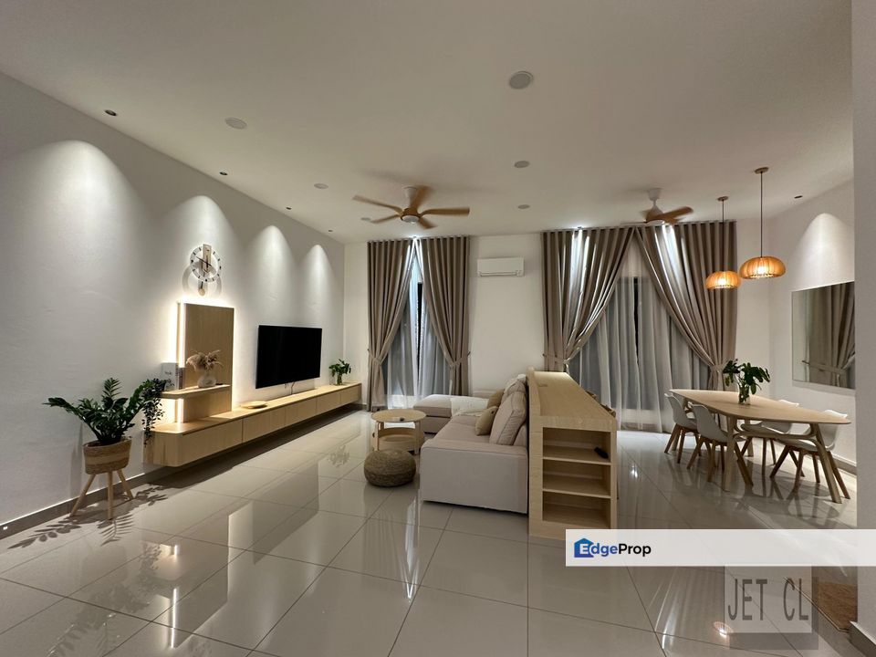 Ember Eco Ardence 1045sqft Townhouse Muji Style Fully Furniture for rent, Selangor, Shah Alam