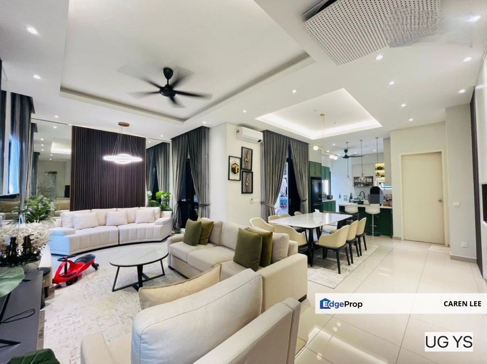 Nara Eco Ardence Double Storey Semi D House For Sale Fully Renovated Fully Furniture, Selangor, Shah Alam