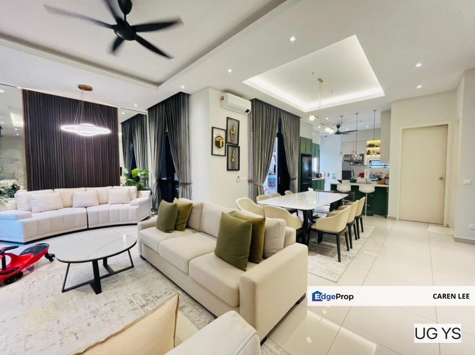 Nara Eco Ardence Double Storey Semi D House For Sale Fully Renovated Fully Furniture, Selangor, Shah Alam