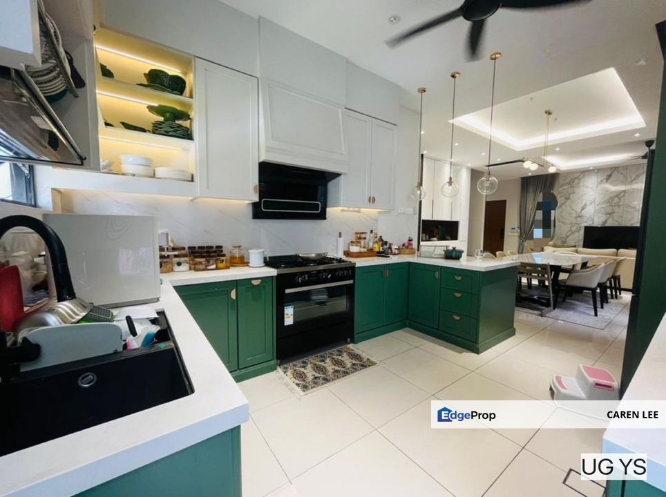 Nara Eco Ardence Double Storey Semi D House For Sale Fully Renovated Fully Furniture, Selangor, Shah Alam