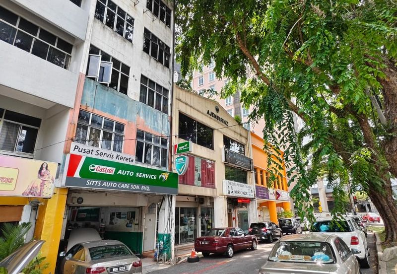 Brickfields, 5 storey shop office facing mainroad, Freehold, fully tenanted 
