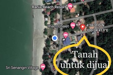 Tanah Kediaman terbaik di Teluk Senangin, Lumut