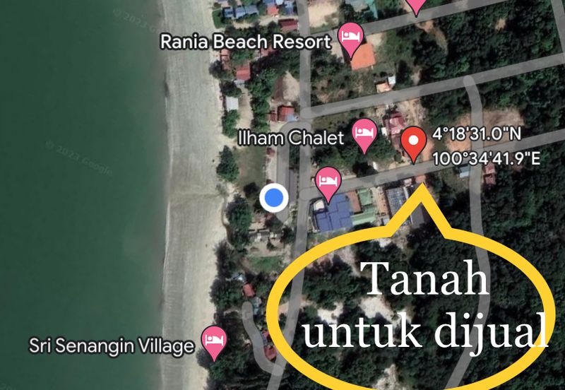 Tanah Kediaman terbaik di Teluk Senangin, Lumut
