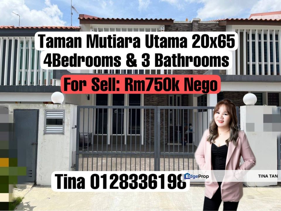 Taman Mutiara Utama , Fully Renovated 🤩 Double Storey Terrace for Sale ...