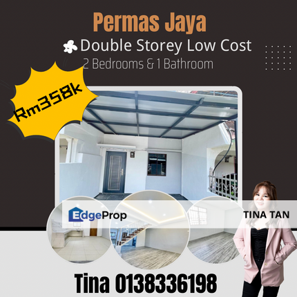 Permas Jaya Renovated Double Storey Medium Low Cost , Johor, Permas Jaya/Senibong