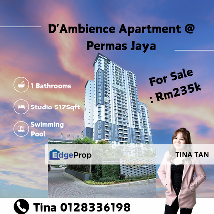 D’Ambience Apartment @ Permas Jaya, Johor, Permas Jaya/Senibong