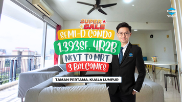 Big Semi D Condo Next To Mrt Pertama Near Sunway Velocity Ikea Trx For 