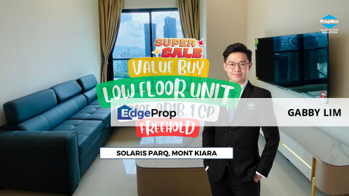 Low Floor Fully Furnished 2r1b @ Solaris Parq Mont Kiara Publika, Kuala Lumpur, Dutamas