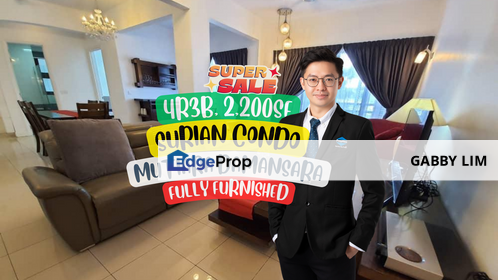 Fully Furnished Unblock View Surian Condo near MRT The Curve Ikea Mutiara Damansara, Selangor, Mutiara Damansara