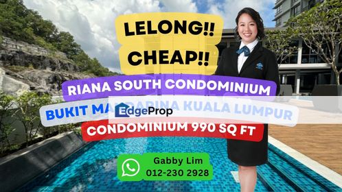 Lelong Super Cheap Condominium @ Riana South Bukit Mandarina KL, Kuala Lumpur, Cheras