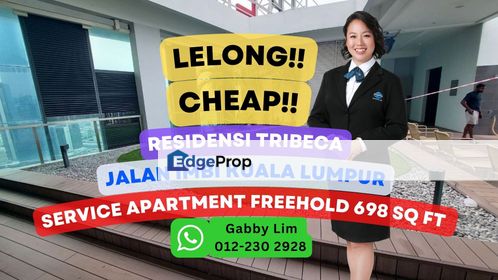 Lelong Super Cheap Service Residence @ Tribeca Jalan Imbi Kuala Lumpur, Kuala Lumpur, KLCC