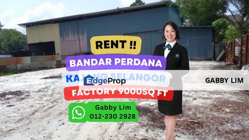 Kajang Perdana Factory for rent, Selangor, Kajang