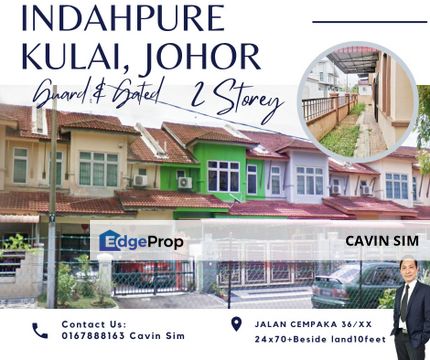 BIG SIDE HOUSE-JALAN CEMPAKA 36/XX@BANDAR INDAHPURA KULAI, JOHOR, Johor, Kulai