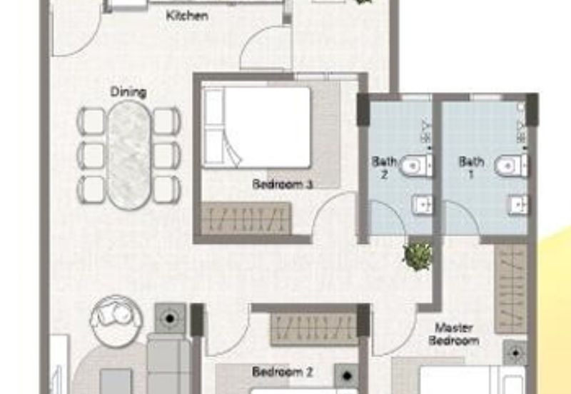 Seremban New Condo RM221K* utk 3bilik
