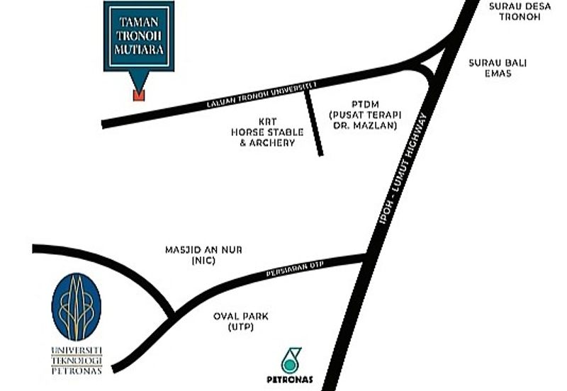 Tronoh Single Storey Link House 