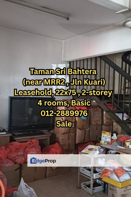 Basic Double storey house, Kuala Lumpur, Cheras
