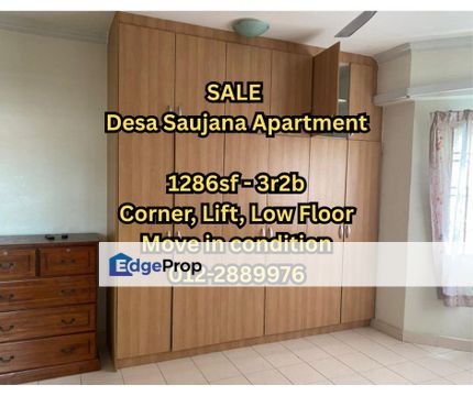 Move in condition With Lifts - 3 rooms 1286sf, Selangor, Seri Kembangan