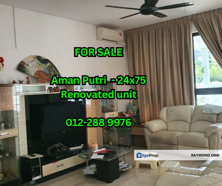 Aman Putri Elmina Sungai Buloh - Double Storey House For Sale - Gated Guarded Renovated Move in condition, Selangor, Sungai Buloh