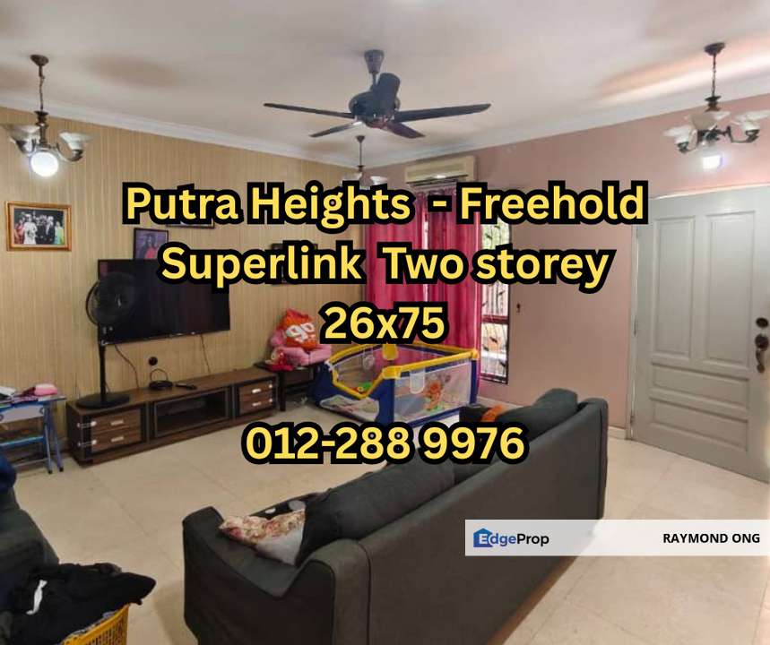 Putra Heights Seksyen 10 - Putra Permai - Superlink Double storey house for sale - Renovated, Selangor, Subang Jaya