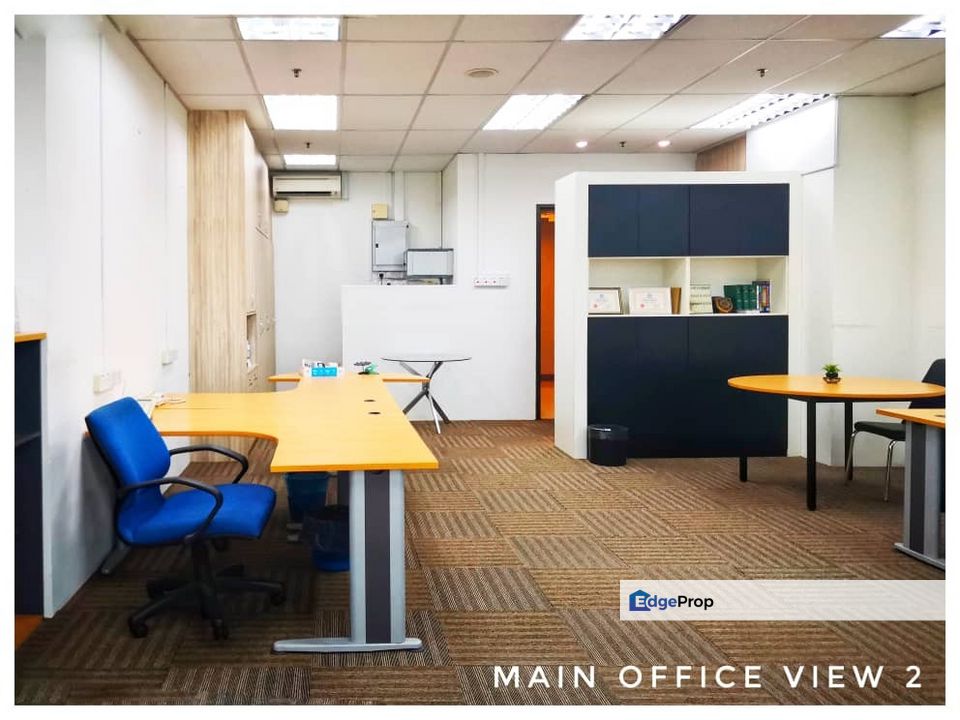 Menara UOA Bangsar Office for rent @ Fully Furnished @ LRT @ 1000sf, Kuala Lumpur, Bangsar