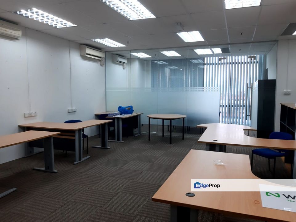 Menara UOA Bangsar Office for rent @ Fully Furnished @ LRT @ 1000sf, Kuala Lumpur, Bangsar
